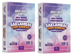 ÖABT Okul Öncesi Öğretmenliği Saklambaç Soru Bankası Set
