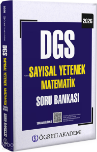 Öğreti Akademi 2026 DGS Sayısal Yetenek Matematik Tamamı Çözümlü Soru Bankası