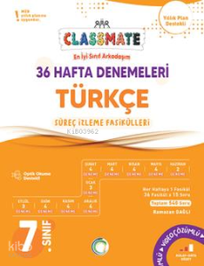 Okyanus Yayınları 7. Sınıf Classmate 36 Hafta Denemeleri Türkçe