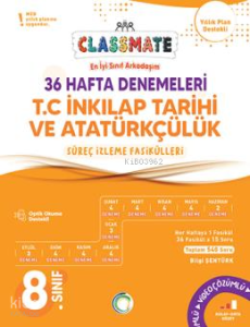 Okyanus 8. Sınıf Classmate 36 Hafta Denemeleri - T. C. İnkılap Tarihi Ve Atatürkçülük