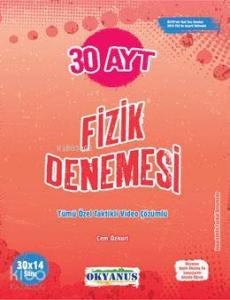 Okyanus Yayınları AYT 30 Fizik Denemesi Okyanus Y