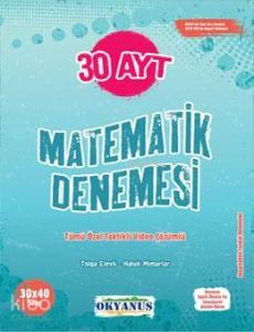 Okyanus Yayınları AYT 30 Matematik Denemesi Okyanus Y