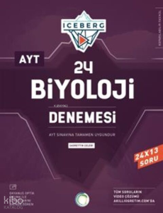 Okyanus Yayınları AYT Biyoloji İceberg 24 Denemesi