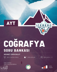 Okyanus Yayınları AYT Coğrafya Iceberg Soru Bankası