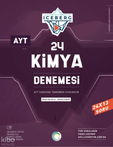 Okyanus Yayınları AYT Kimya 24 İceberg Denemesi