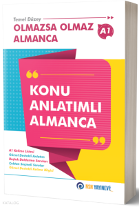 Olmazsa Olmaz Almanca - Konu Anlatımlı Almanca;Temel Düzey – A1