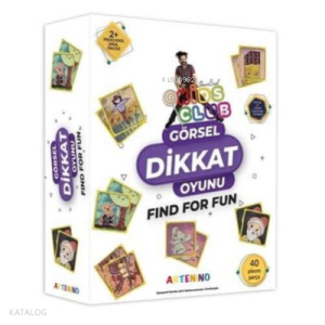 Onur Erol Kids Clup Görsel Dikkat Oyunu