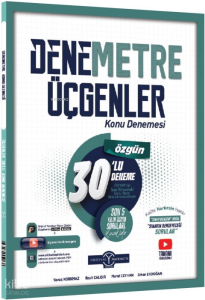 Orijinal Yayınları TYT Üçgenler Denemetre 30'lu Konu Denemesi