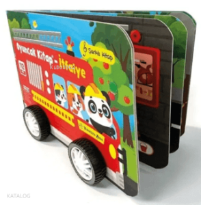 Oyuncak Kitap - İtfaiye (Ciltli);Gerçek Tekerlekli