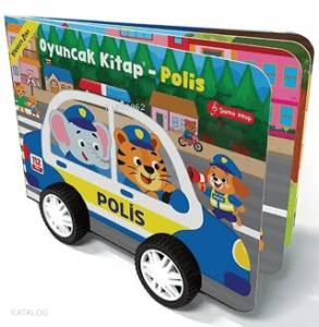 Oyuncak Kitap - Polis (Ciltli);Gerçek Tekerlekli