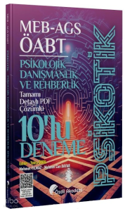 Özdil Akademi ÖABT MEB-AGS Psikolojik Danışmanlık ve Rehberlik Psikotik 10