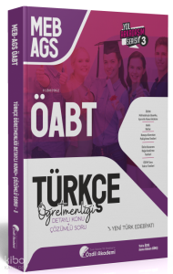 Özdil Akademi ÖABT MEB-AGS Türkçe 3. Kitap Yeni Türk Edebiyatı Konu Anlatımlı Soru Bankası