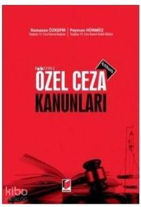 Özel Ceza Kanunları