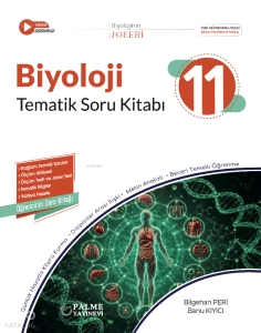 Palme 11. Sınıf Joker Biyoloji Tematik Soru Kitabı