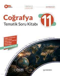 Palme 11. Sınıf Joker Coğrafya Tematik Soru Kitabı
