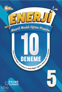 Palme 5. Sınıf Enerji Tüm Dersler 10 Deneme Maarif Modeli Eğitim Vizyonu