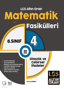 Palme 8. Sınıf LGS Altın Oran Matematik Fasikülleri 4 Olasılık ve Cebirsel İfadeler