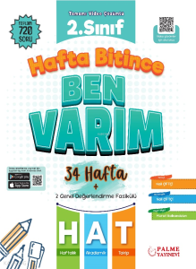Palme Yayınevi 2. Sınıf Hafta Bitince Ben Varım (34 Hafta)