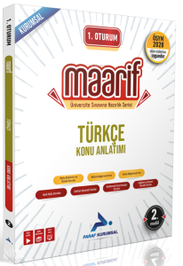 Paraf 2028 Maarif Türkçe Konu Anlatımı (2. Modül)