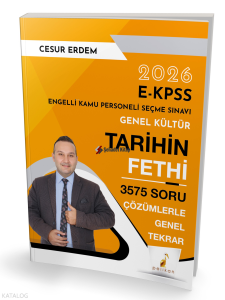 Pelikan 2026 E-KPSS Genel Kültür Tarihin Fethi 3575 Soru Çözümlerle Genel Tekrar
