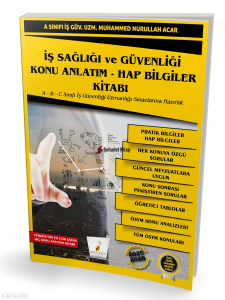 Pelikan Yayınevi İş Sağlığı ve Güvenliği İSG Konu Anlatım - Hap Bilgiler Kitabı