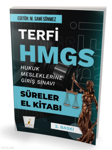 Pelikan Yayınevi Terfi HMGS Süreler El Kitabı