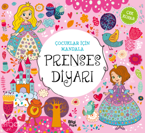 Prenses Diyarı;Çocuklar İçin Mandala - Çek Kopar