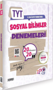 Prolig Yayınları TYT Sosyal Bilimler 20 x 20 Deneme