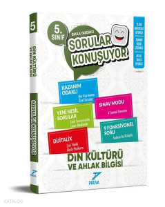 Pruva Akademi 5. Sınıf Sorular Konuşuyor - Din Kültürü ve Ahlak Bilgisi Soru Bankası