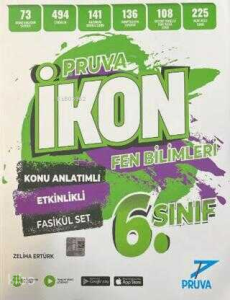 Pruva Akademi 6. Sınıf İkon Fen Bilimleri