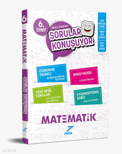Pruva Akademi 6. Sınıf Matematik Sorular Konuşuyor Soru Bankası