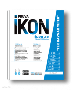 Pruva Akademi 8. Sınıf T.C. İnkılap Tarihi ve Atatürkçülük İkon Konu Anlatımlı