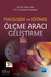 Psikolojide ve Eğitimde Ölçme Aracı Geliştirme