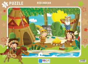 Red Indian Kızılderili Puzzle 72 Parça