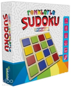 Renklerle Sudoku;Çocuklar İçin