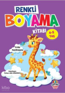 Renkli Boyama Kitabı 4-5 Yaş