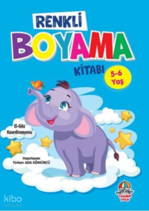 Renkli Boyama Kitabı 5-6 Yaş