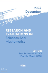 Research And Evaluations In Science And Mathematics - 2023 December