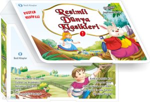 Resimli Dünya Klasikleri Seti 1  (Kutulu - 10 Kitap)