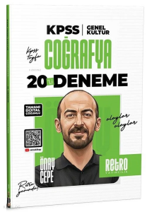 Retro 2026 KPSS Coğrafya 20 Deneme Çözümlü