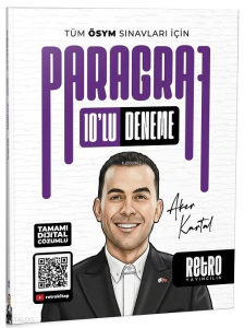 Retro 2026 KPSS MEB-AGS DGS ALES TYT AYT MSÜ Paragraf 10 Deneme Çözümlü