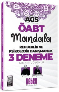 Retro ÖABT MEB-AGS Rehberlik ve Psikolojik Danışmanlık Mandala 3 Deneme Çözümlü