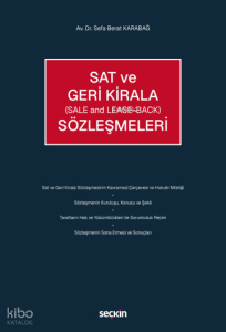 Sat ve Geri Kirala Sözleşmeleri