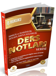 Savaş Yayınevi 2026 HMGS Hakimlik HUKAL İş Hukuku Ders Notları