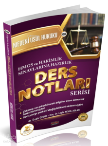 Savaş Yayınevi 2026 HMGS Hakimlik HUKAL Medeni Usul Hukuku Ders Notları