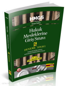 Savaş Yayınevi HMGS Hukuk Mesleklerine Giriş Sınavı 5 Deneme Sınavı