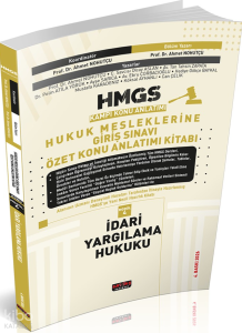 Savaş Yayınevi HMGS Özet Konu Anlatımı İdari Yargılama Hukuku
