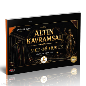 Savaş Yayınevi Hukal Altın Kavramsal Medeni Hukuk