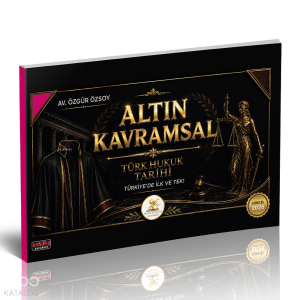 Savaş Yayınevi Hukal Altın Kavramsal Türk Hukuk Tarihi