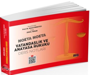 Savaş Yayınevi Nokta Nokta Vatandaşlık ve Anayasa Hukuku Ders Notları